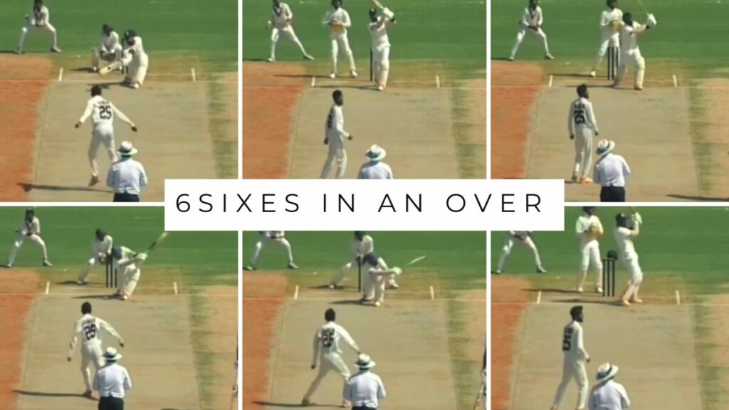 6 sixes in an over