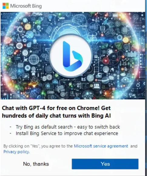 Bing vs. Google Chrome Clash of Browsers